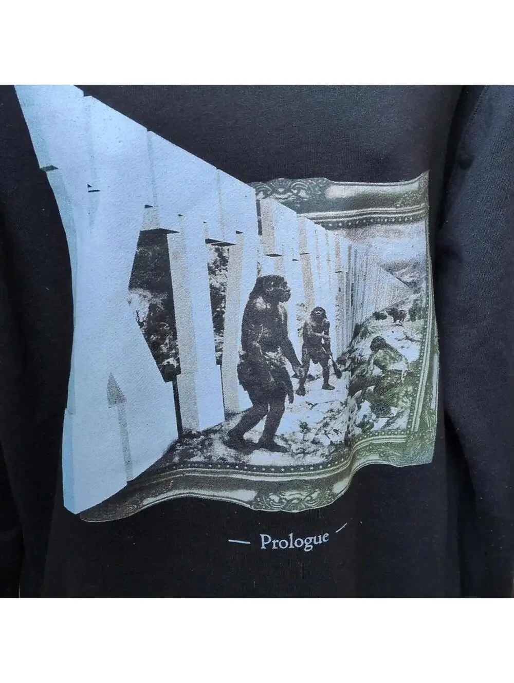 🍋✨ KTZ Mens Streetwear Oversized Prologue Crew Neck Sweater Size XS